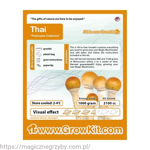 Growkit XL   Thai Tajlandia  Pojemność 2100ml