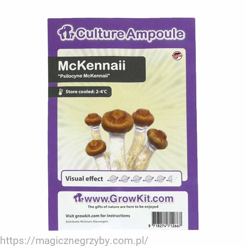 McKennaii  ZARODNIKI W STRZYKAWCE ŻYWE KULTURY Growkit