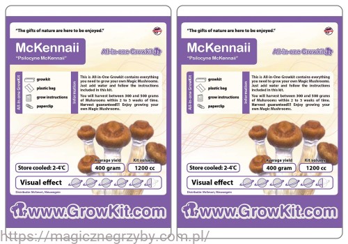 GROWKIT   MCKENNAII 1200ML ZESTAW 2 SZTUKI