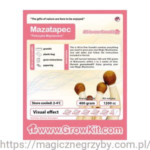 GrowKit  Mazatapec 1200ml ZESTAW STARTOWY